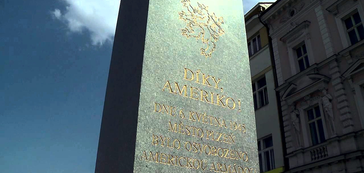 Památník osvobození Plzně 1945